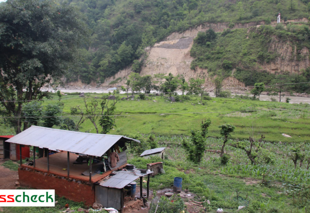 माझिटारको कुलो पुनर्निर्माण नहुँदा कृषक मारमा