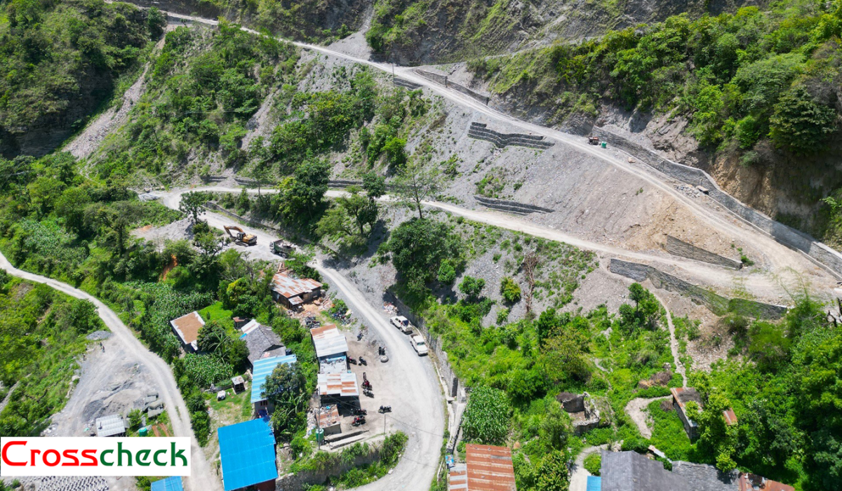मालिकाको दरवाङ-फूलबारी सडक स्तरोन्नति