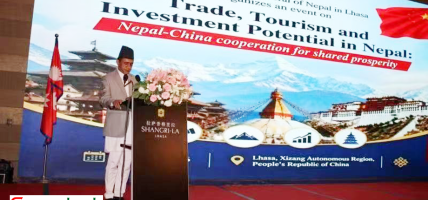 नेपालमा लगानी र पर्यटन विस्तारका अवसरबारे ल्हासामा छलफल