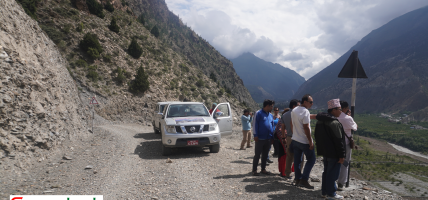 चक्रपथ निर्माणसँगै घरपझोङमा आवागमन सहज