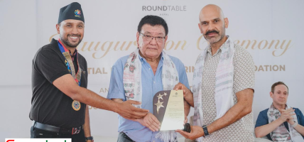 नेपाल लाइफ इन्स्योरेन्सद्वारा दृष्टिविहीन बालबालिकाका लागि निर्मित आवासीय भवन सम्पन्न गर्न सहयोग नेपाल लाइफ इन्स्योरेन्सद्वारा दृष्टिविहीन बालबालिकाका लागि निर्मित आवासीय भवन सम्पन्न गर्न सहयोग